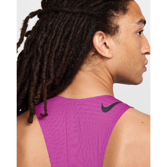 Nike Aeroswift Dri-Fit ADV Running Singlet Hot Fuchsia FN4231-518 Men's Medium - Picture 9 of 13